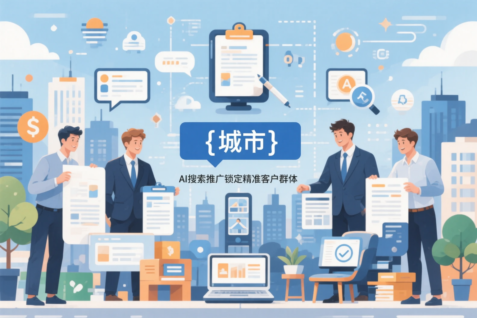 博尔塔拉公司如何用AI搜索推广锁定精准客户群体