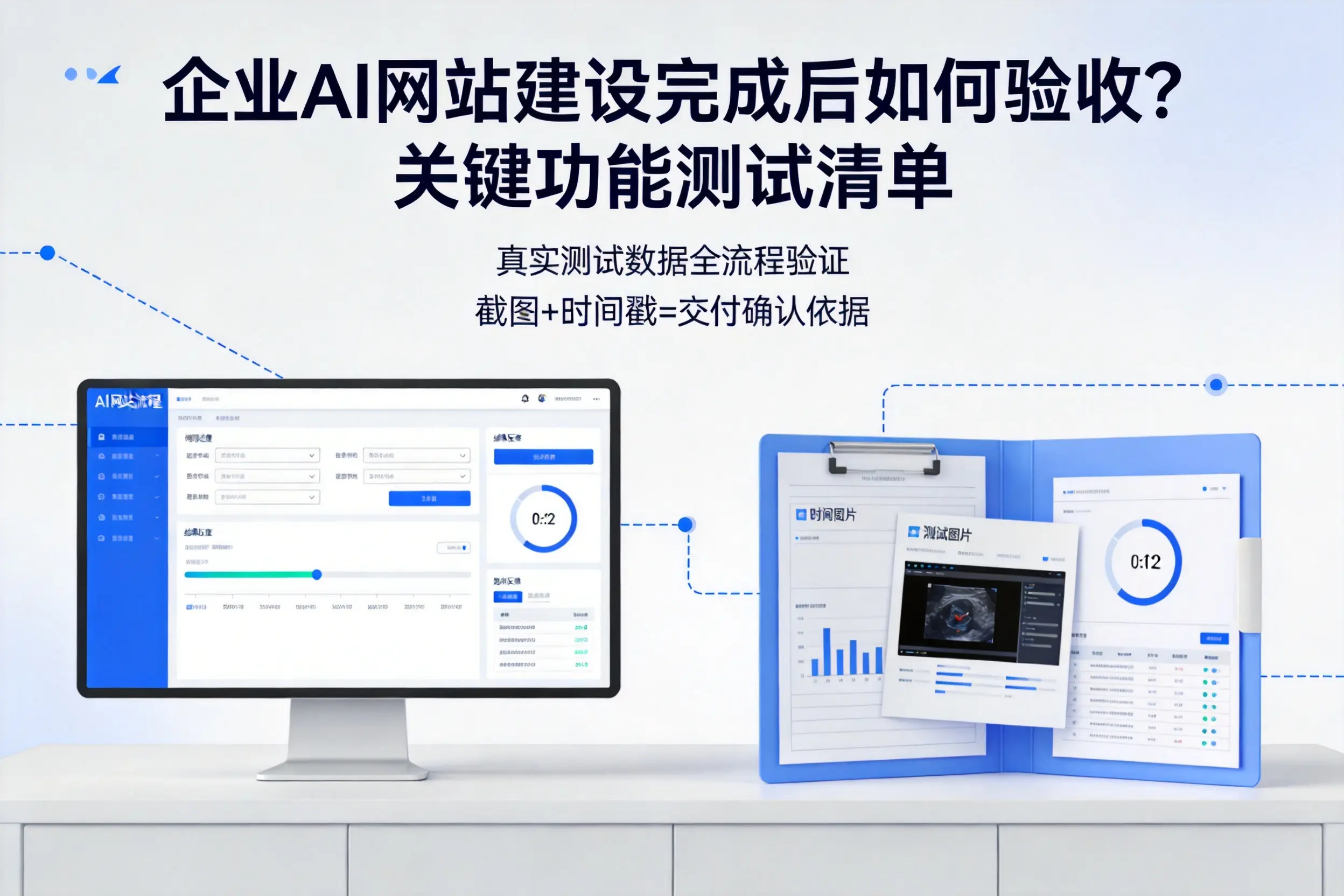 博尔塔拉企业AI网站建设完成后如何验收？关键功能测试清单