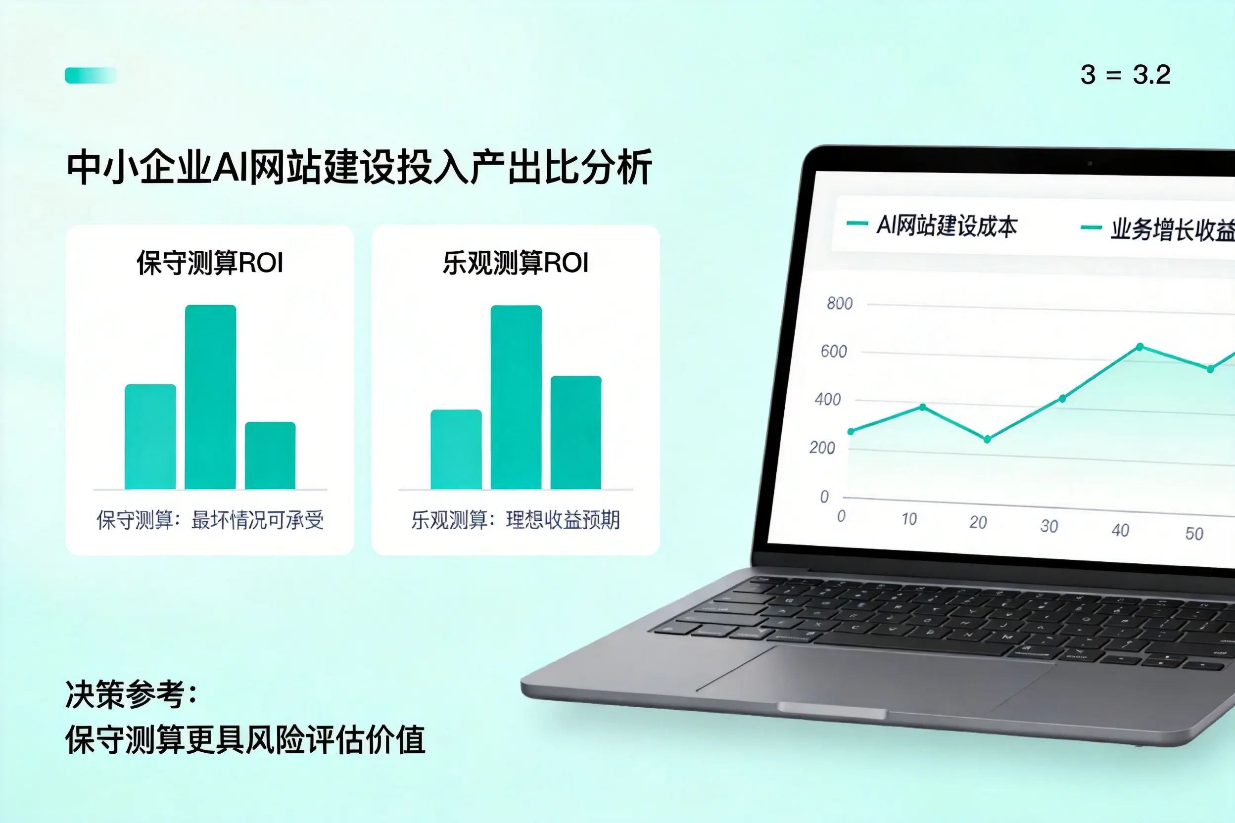 博尔塔拉中小企业AI网站建设投入产出比怎么算？先看这份分析