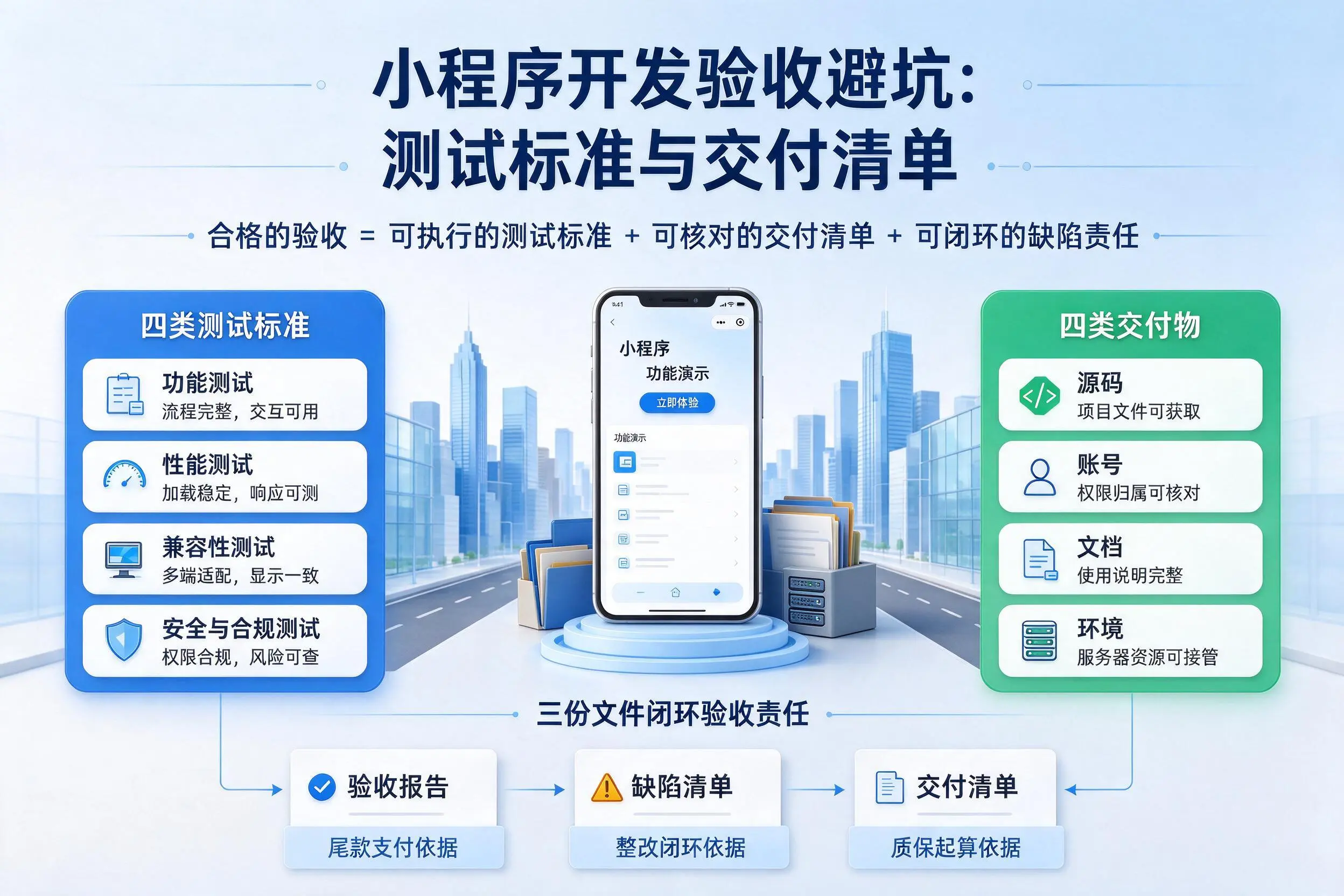 博尔塔拉小程序开发验收避坑：测试标准与交付清单